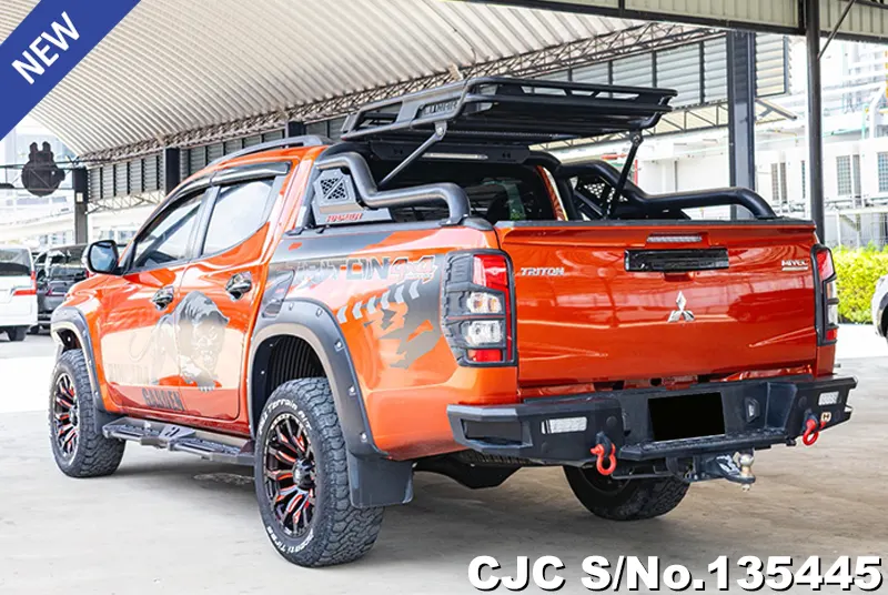 Mitsubishi Triton in Orange for Sale Image 1