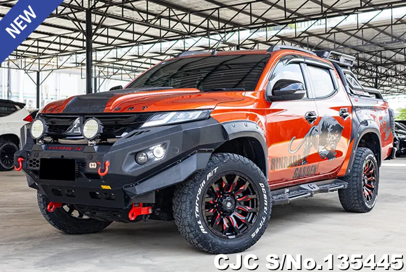 Mitsubishi Triton in Orange for Sale Image 3