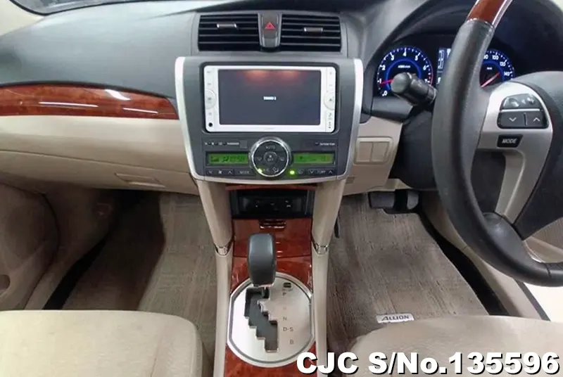 2013 Toyota / Allion Stock No. 135596