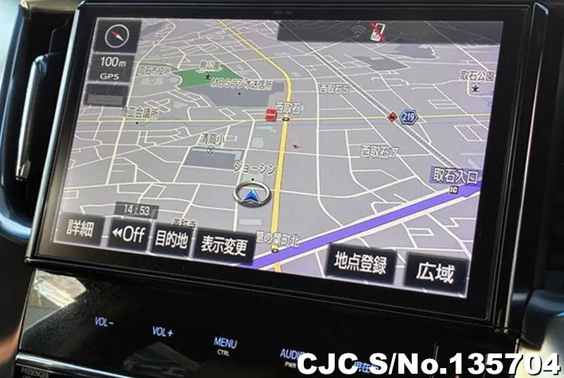 2016 Toyota / Alphard Stock No. 135704