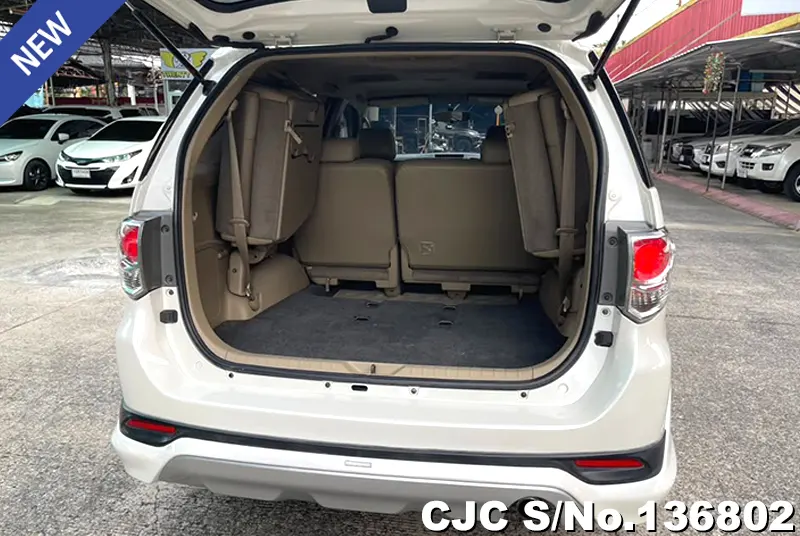 Toyota Fortuner in White for Sale Image 6