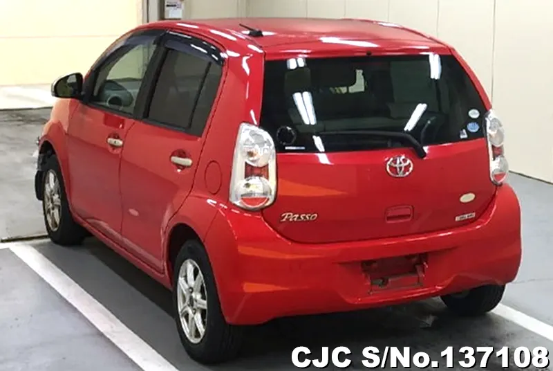 2010 Toyota / Passo Stock No. 137108