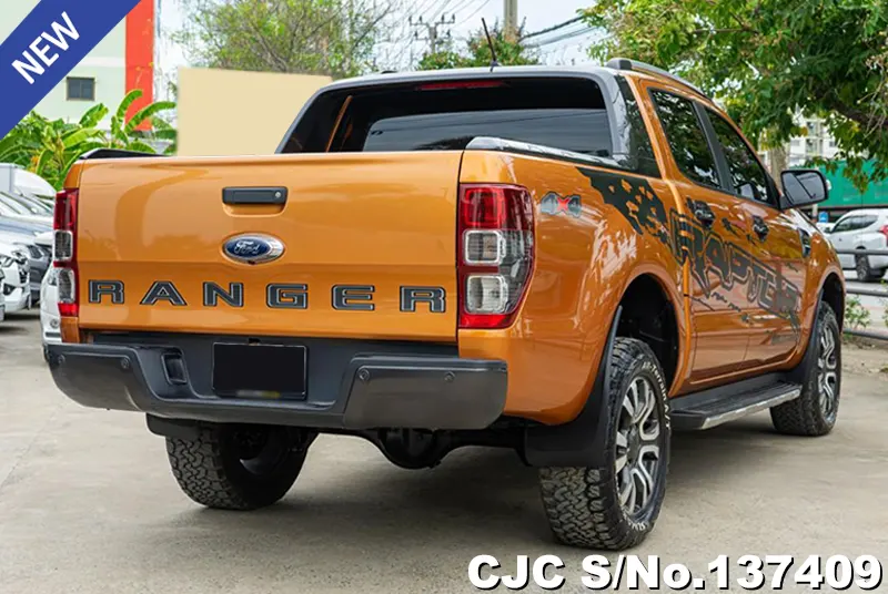 Ford Ranger in Orange for Sale Image 2