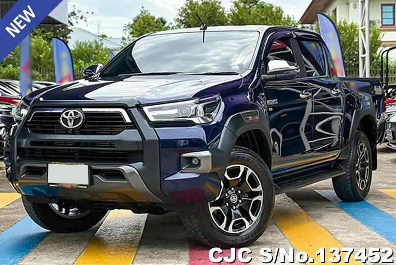 Toyota Hilux in Blue for Sale Image 3