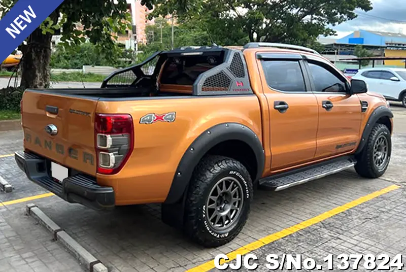 Ford Ranger in Orange for Sale Image 2