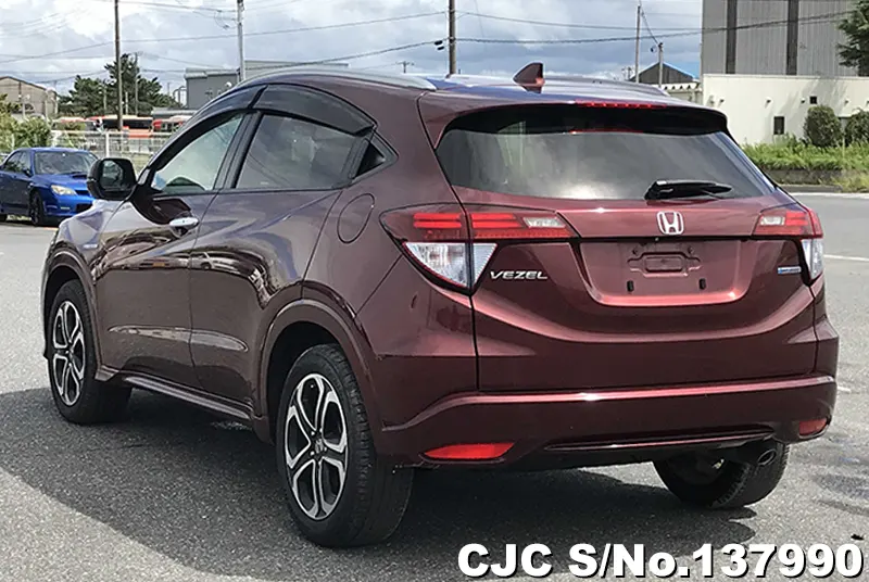 Honda Vezel in Wine for Sale Image 1