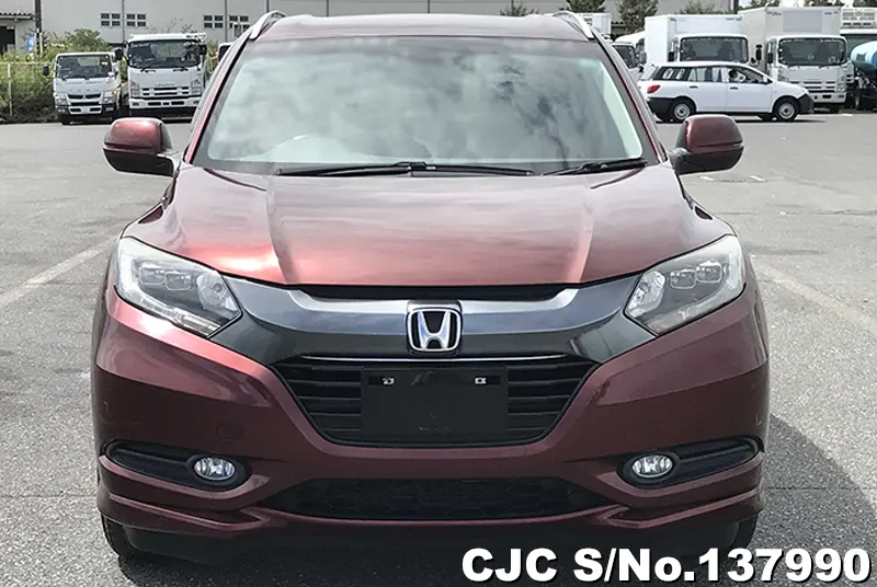 Honda Vezel in Wine for Sale Image 4