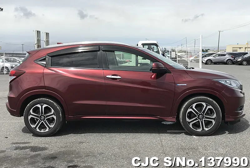 Honda Vezel in Wine for Sale Image 6