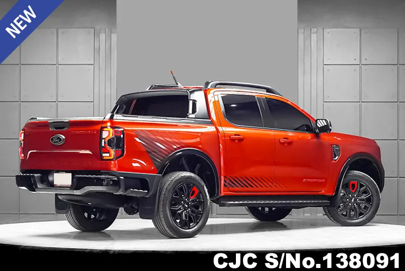 Ford Ranger in Orange for Sale Image 2