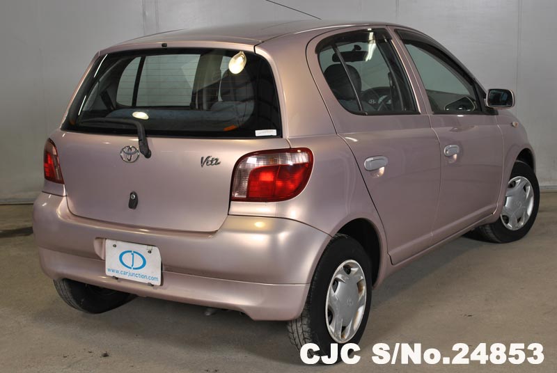 1999 Toyota Vitz Yaris Pink for sale Stock No. 24853 Japanese