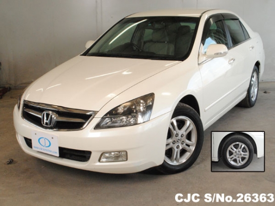 2006 Honda Inspire Pearl White for sale | Stock No. 26363