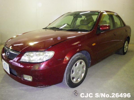 2003 Mazda Familia Red for sale | Stock No. 26496 | Japanese Used
