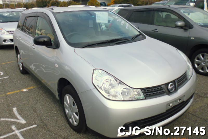 2008 Nissan Wingroad Silver for sale Stock No. 27145 Japanese Used