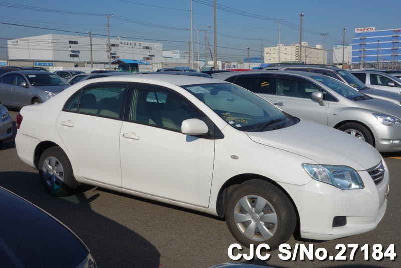 2008 Toyota Corolla Axio White for sale | Stock No. 27184