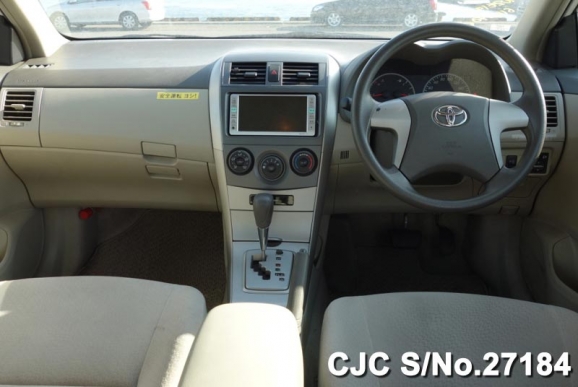 2008 Toyota Corolla Axio White For Sale Stock No 27184