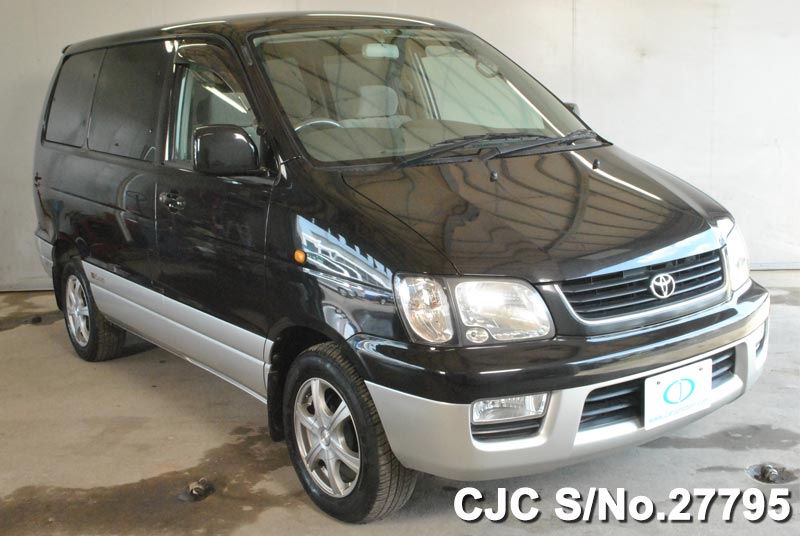 1999 Toyota Noah Black 2 Tone for sale Stock No. 27795 Japanese Used Cars Exporter