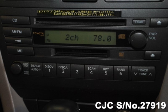 2003 Toyota Verossa Silver For Sale Stock No 27919 Japanese