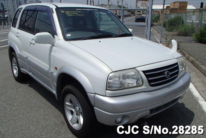 2000 Suzuki Escudo Grand Vitara White for sale Stock No