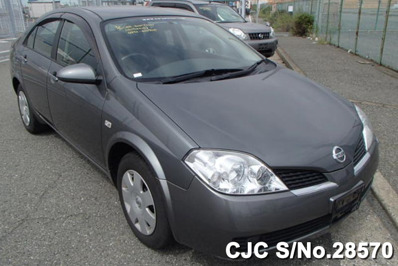 2003 Nissan Primera Gray for sale | Stock No. 28570 | Japanese Used ...