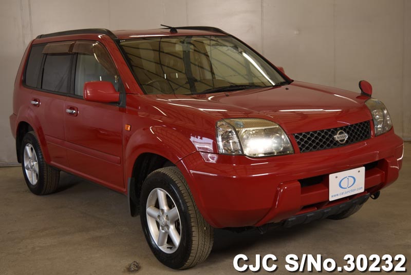  2003 Nissan X-Trail Rojo a la venta |  Código RS 30232 |  Exportador de autos usados ​​japoneses