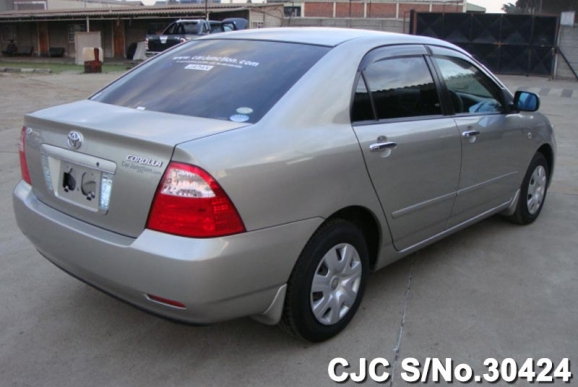 06 Toyota Corolla Silver For Sale Stock No Japanese Used Cars Exporter