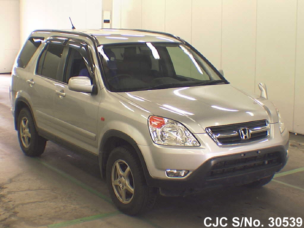 2004 Honda CRV Silver for sale Stock No. 30539 Japanese Used Cars