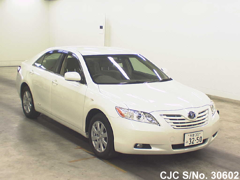 2006 Toyota Camry Pearl for sale Stock No. 30602 Japanese Used Cars