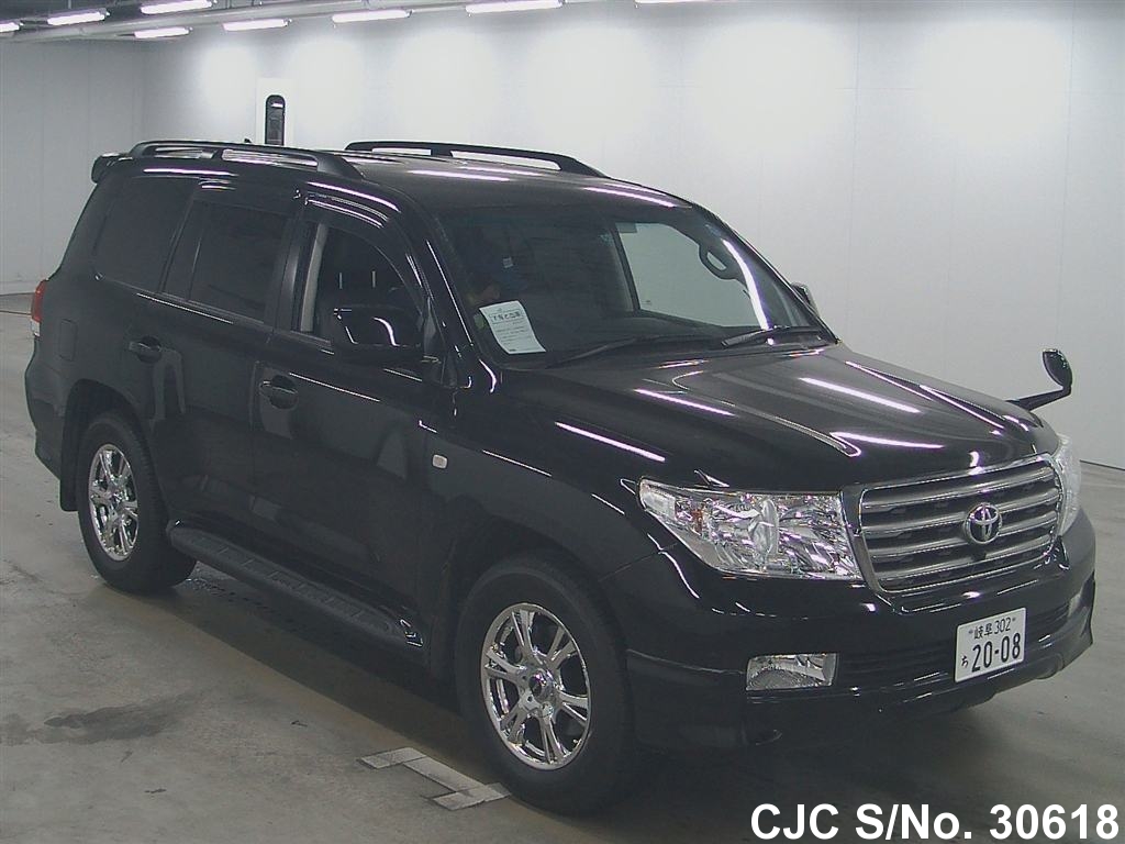 2007 Toyota Land Cruiser Black for sale Stock No. 30618 Japanese