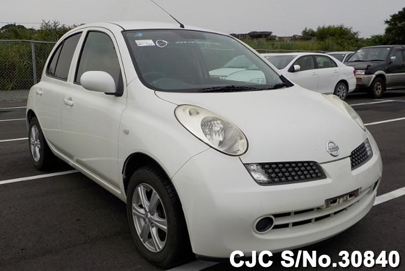 2006 Nissan March White for sale | Stock No. 30840 | Japanese Used