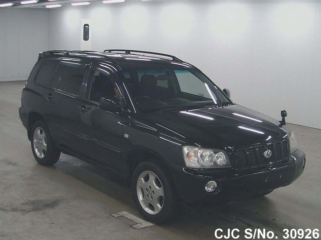 2002 Toyota Kluger Black for sale Stock No. 30926 Japanese Used