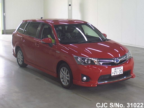 2013 Toyota / Corolla Fielder Stock No. 31022