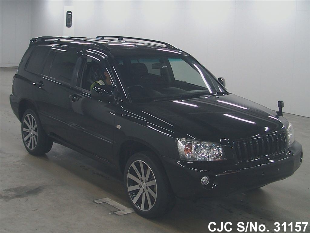 2004 Toyota Kluger Black for sale Stock No. 31157 Japanese Used