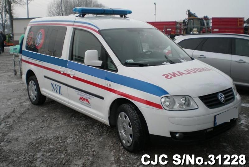 2009 Left Hand Volkswagen Caddy Life White for sale Stock No. 31228