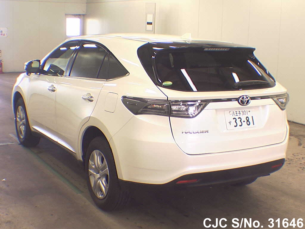 Toyota harrier 2013