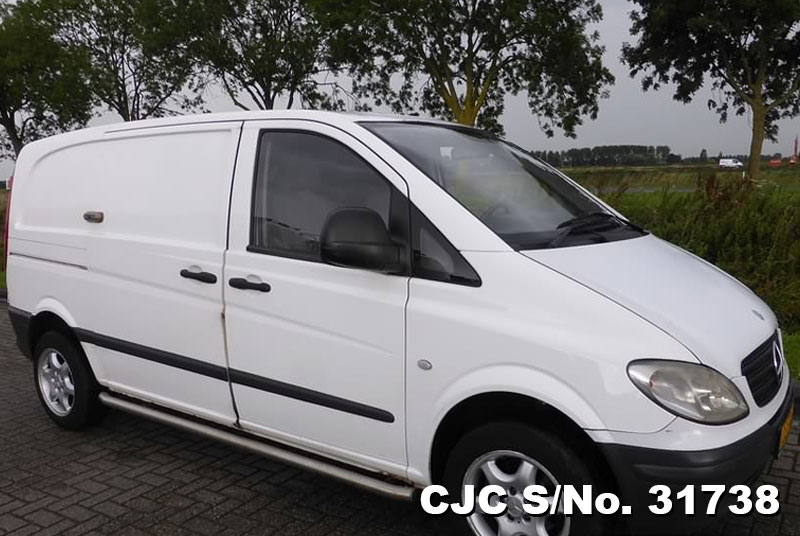 2005 Left Hand Mercedes Benz Vito White for sale Stock No. 31738