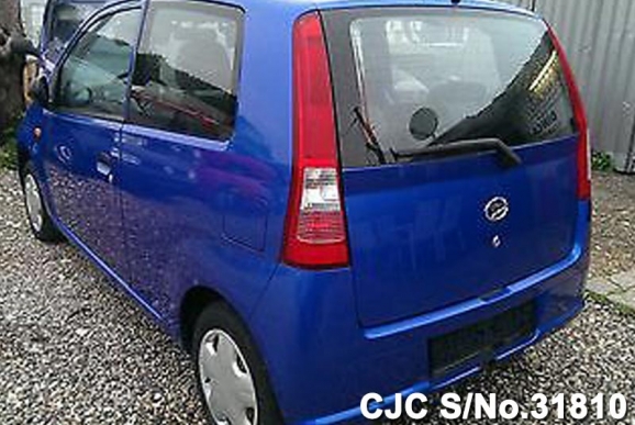 06 Left Hand Daihatsu Cuore Blue For Sale Stock No Left Hand Used Cars Exporter