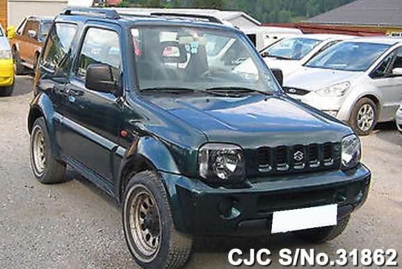 1999 Left Hand Suzuki Jimny Green Metallic for sale | Stock No. 31862