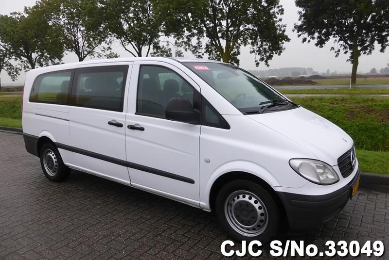 2007 Left Hand Mercedes Benz Vito White for sale Stock No. 33049