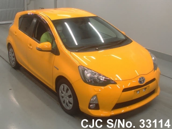 2012 Toyota / Aqua Stock No. 33114