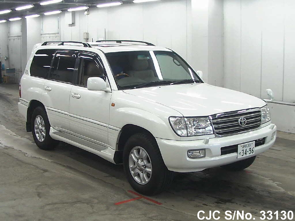 2003 Toyota Land Cruiser Pearl for sale | Stock No. 33130 | Japanese ...