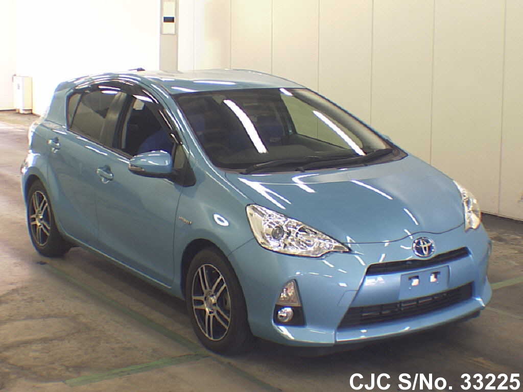 2012 Toyota Aqua Blue for sale | Stock No. 33225 | Japanese Used Cars ...