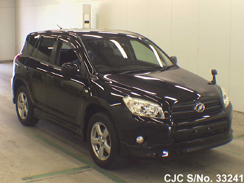 2006 Toyota Rav4 Black for sale Stock No. 33241 Japanese Used Cars