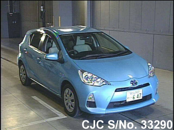 2012 Toyota / Aqua Stock No. 33290