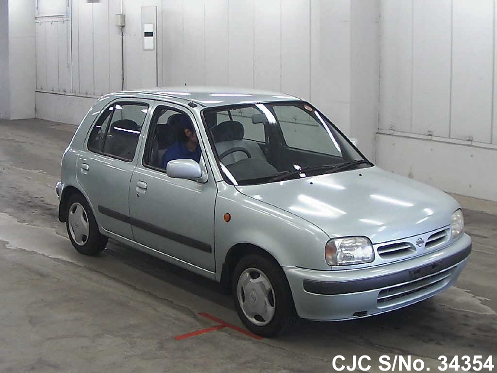 1996 Nissan March Light Blue for sale | Stock No. 34354 | Japanese