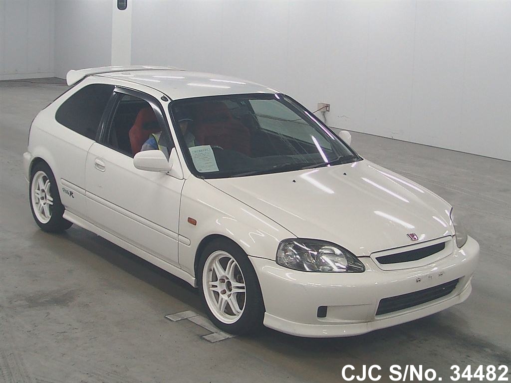 1998 Honda Civic White for sale Stock No. 34482
