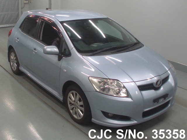 2007 Toyota Auris Light Blue for sale | Stock No. 35358 | Japanese Used