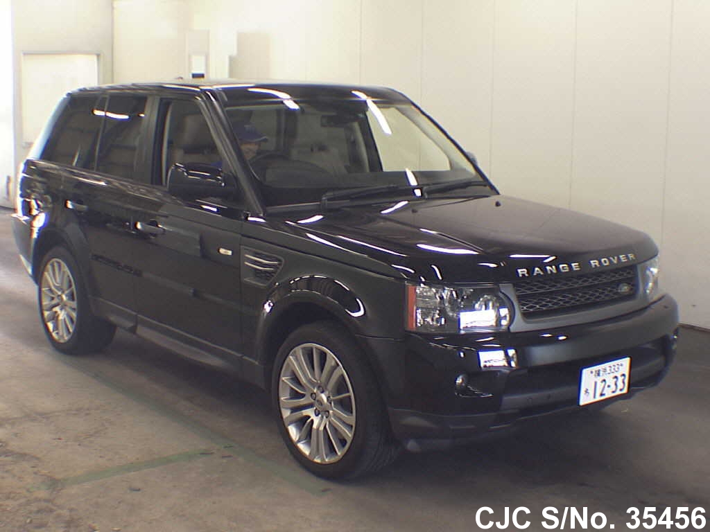 2010 Land Rover Range Rover Black for sale Stock No. 35456 Japanese
