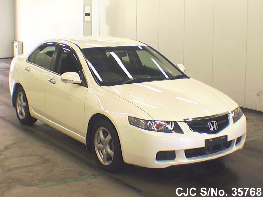 2002 Honda Accord Pearl For Sale Stock No 35768 Japanese Used Cars Exporter