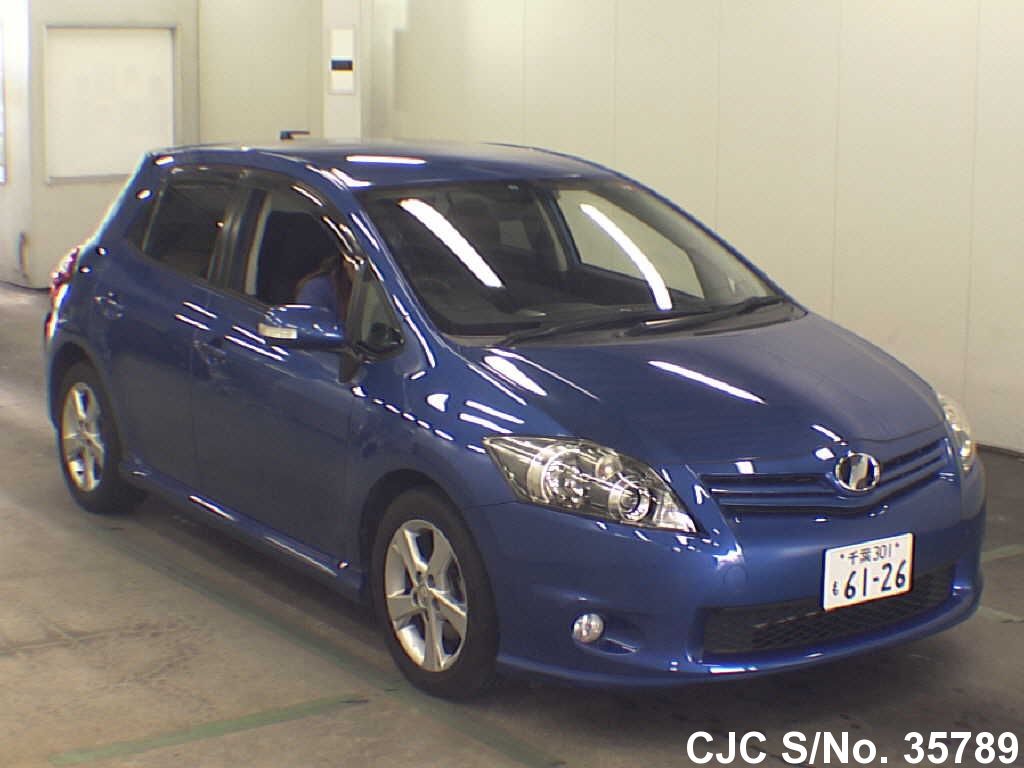 2010 Toyota Auris Blue for sale | Stock No. 35789 | Japanese Used Cars