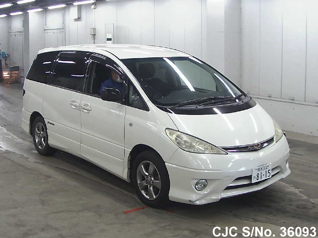 2005 Toyota Estima Pearl for sale Stock No. 36093 Japanese Used